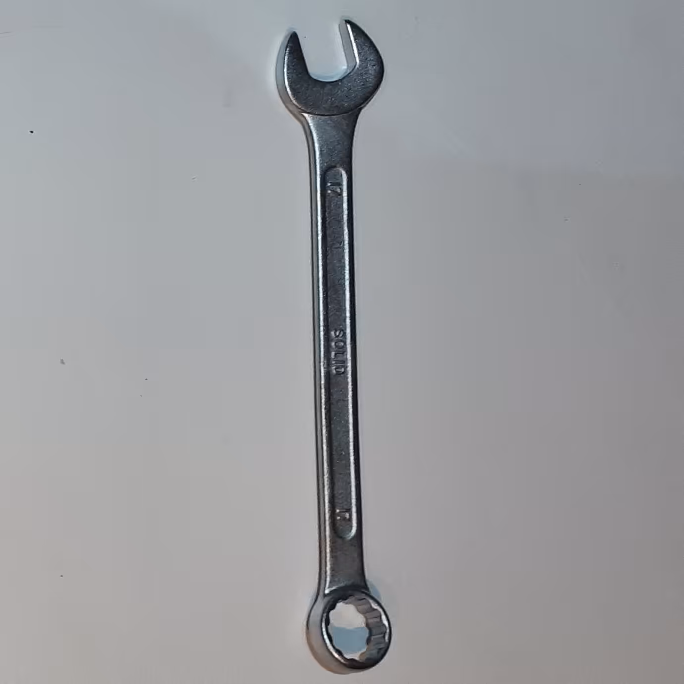 آچار یک سر تخت یک سر رینگی کروم وانادیوم سایز 17