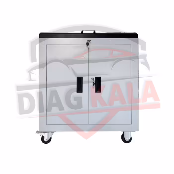 میز 3 طبقه درب دار کابینتی