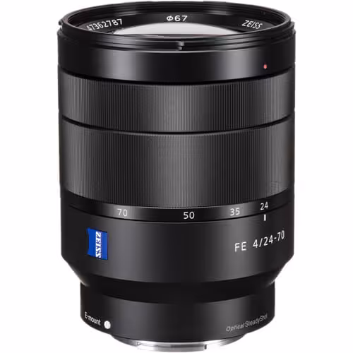 لنز سونی Sony Vario-Tessar T* FE 24-70mm f/4 ZA OSS Lens