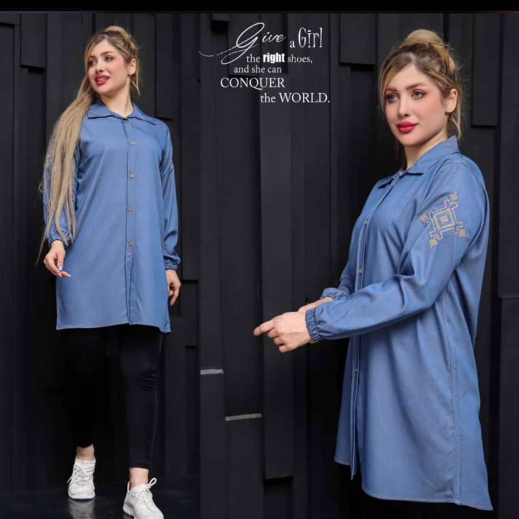تونیک استین گلدوزی جدید