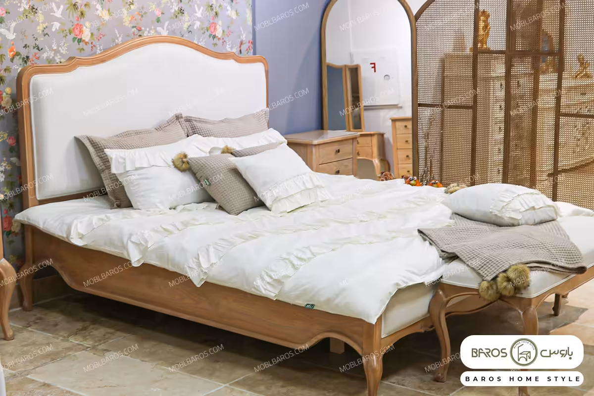 روتختی مدل شاین دو نفره جذاب و زیبا به همراه 2 کوسن چین دار