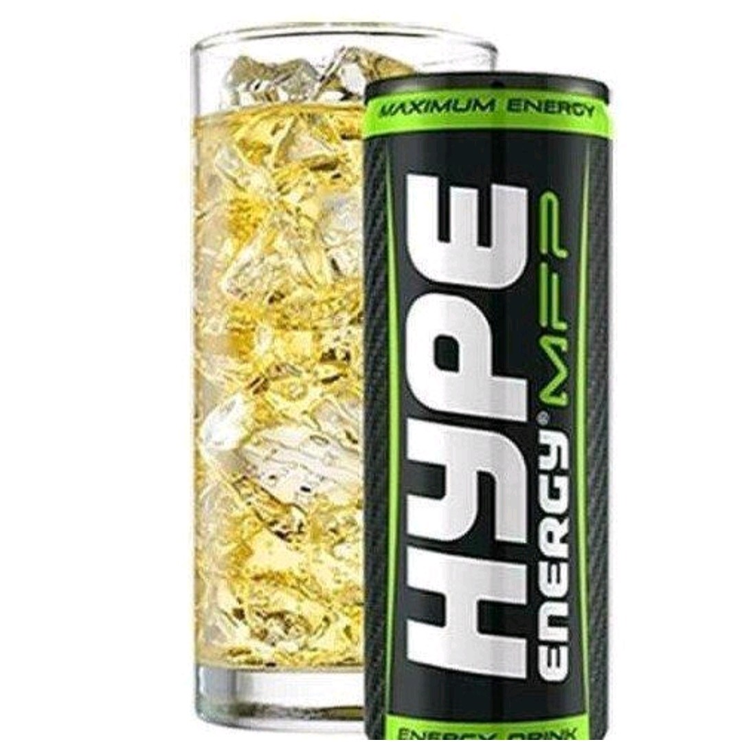 انرژی زا hype 250 میل اورجینال بسته 24 عددی