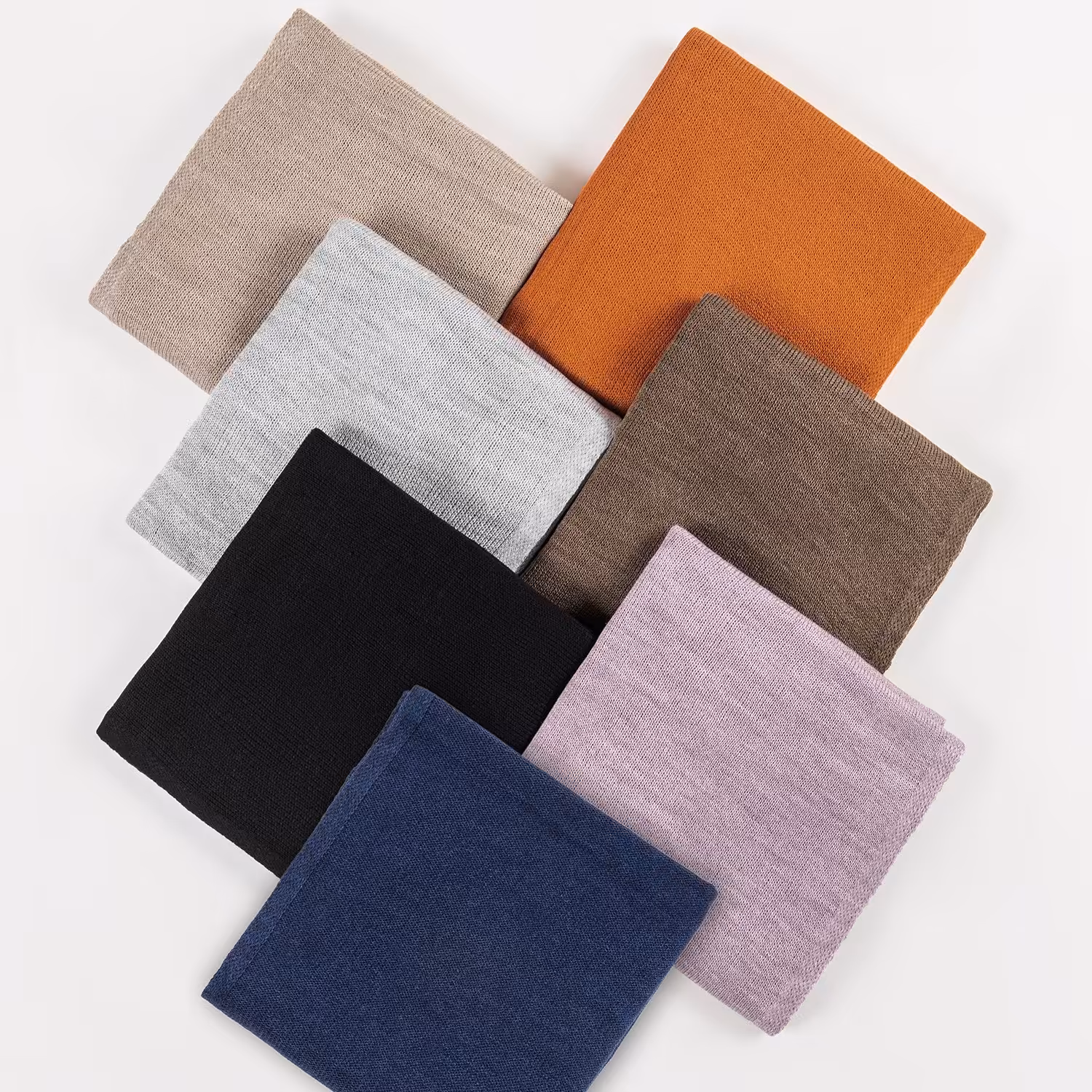 شال ماهور جنس بافت رنگبندی مشکی ،طوسی سوسنی نارنجی  ابعاد 195در 60