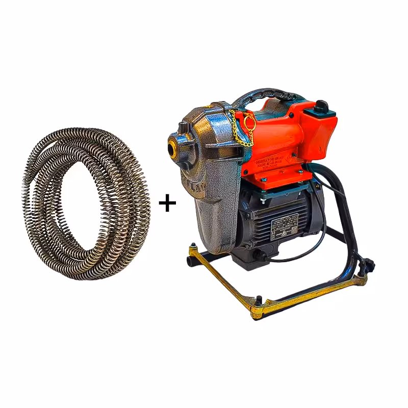 دستگاه لوله بازکنی نیمه اتوماتیک مدل 750 میلاد با 10 متر فنر رایگان - ابزار یراق