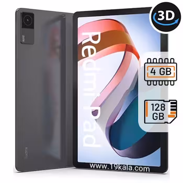 تبلت  Redmi Pad ظرفیت 128 رم 4 گیگابایت