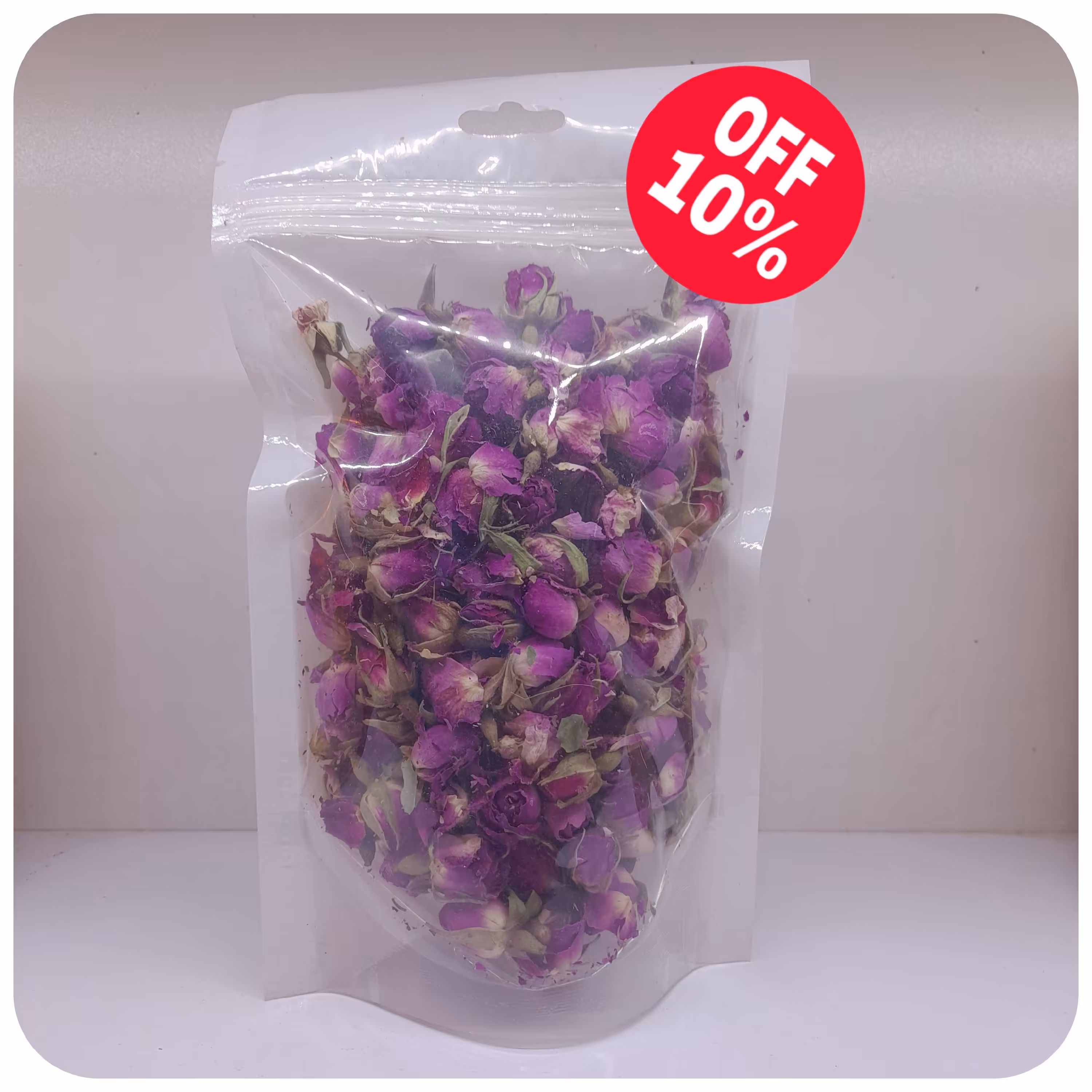 گل غنچه لاله زار درجه یک (50گرم)