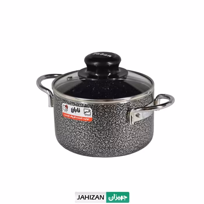 قابلمه تابان مدل چکشی درب پیرکس سایز 14