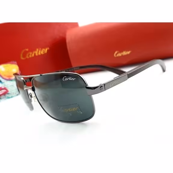 عینک آفتابی کارتیر  دسته چوبی مردانه مدل 16500488
