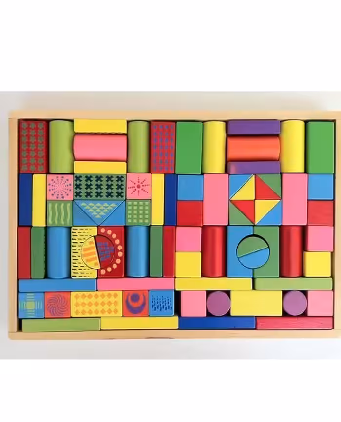 بلوك چوبي 78 تيكه كد3120