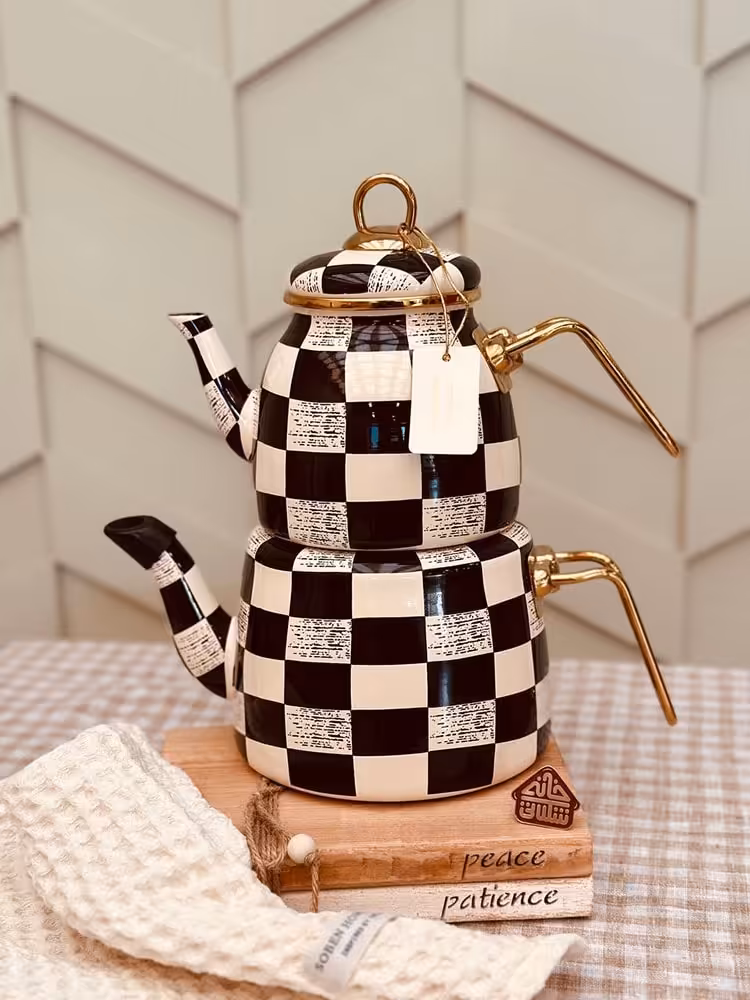 کتری قوری لعابی ترک کد001672