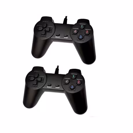 دسته بازی دوبل USB سادهGamepad double USB