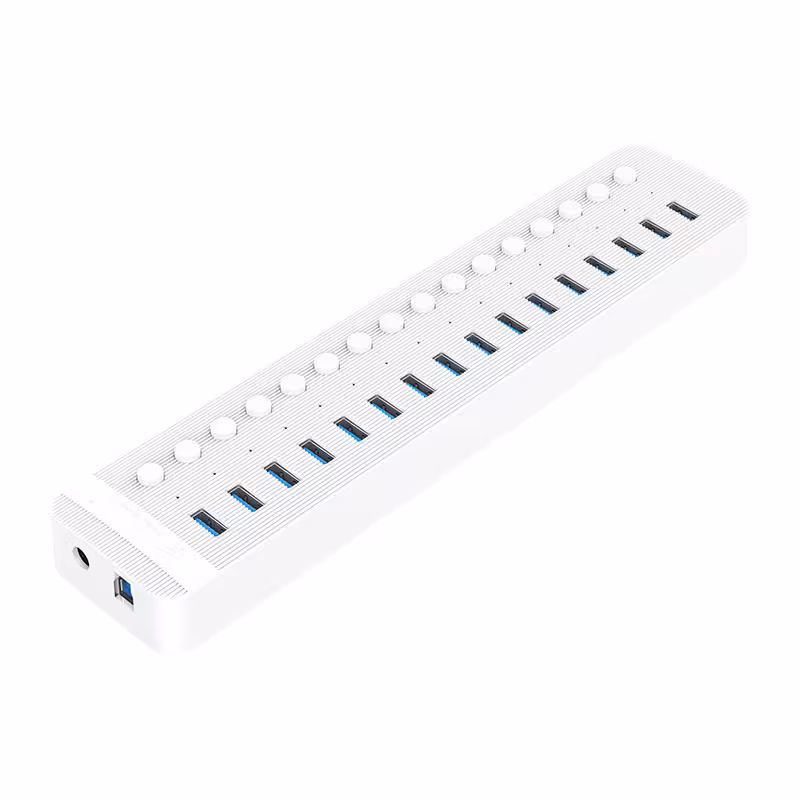هاب 16 پورت کلیددار USB3.0 اوریکو مدل CT2U3-16AB