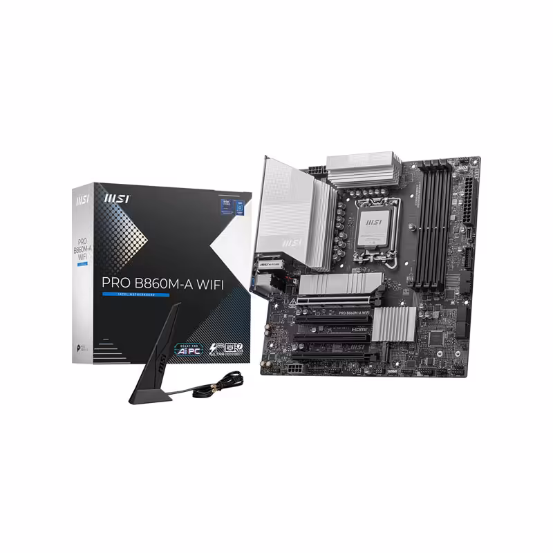 مادربرد ام اس آی مدل PRO B860M-A WIFI