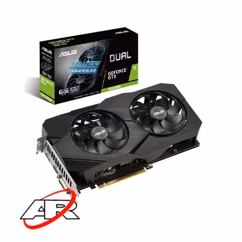 کارت گرافیک ایسوس مدل DUAL-GTX1660S-6G-EVO