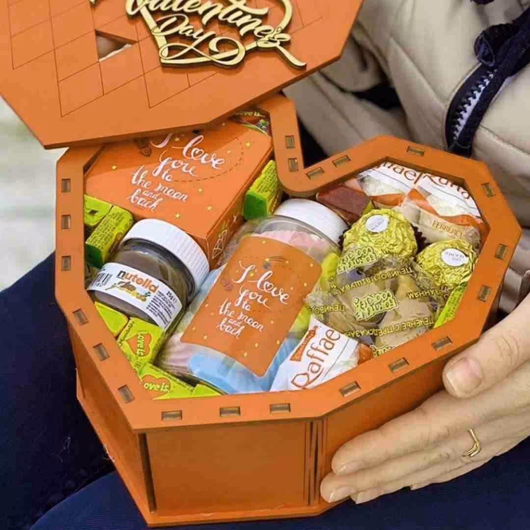 جعبه شکلات(بدون محتویات داخل)