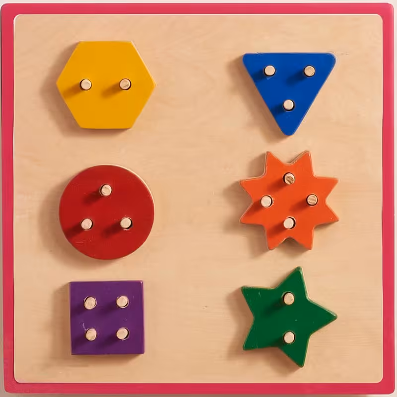 تخته هوش بیزی برد کوچک مدل پازل جاگذاری کد 5464625