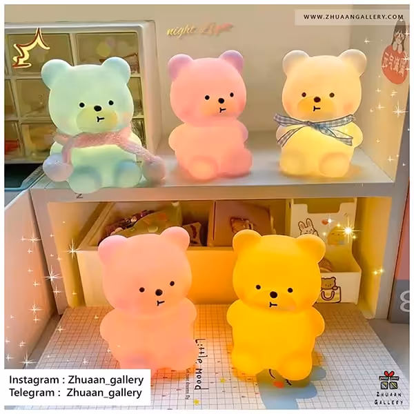 چراغ خواب خرس نشسته