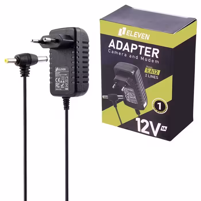 آداپتور مودم 12 ولت 1 آمپر الون ELEVEN EA12