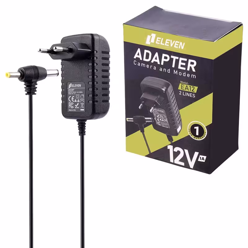 آداپتور مودم 12 ولت 1 آمپر الون ELEVEN EA12