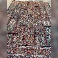 فرش کژال سورمه ای 6متری 700شانه تراکم 2100جنس نخ ورژن کیفیت عالی8رنگ