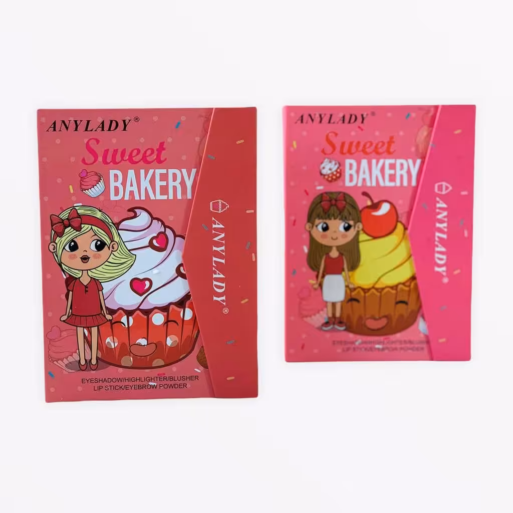 پالت سایه انی لیدی طرح کاپ کیک

