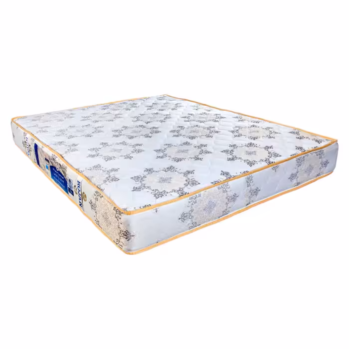 تشک طبی فنری رویال مدل روژان دو نفره 160 در 200 صادراتی طرح فرش