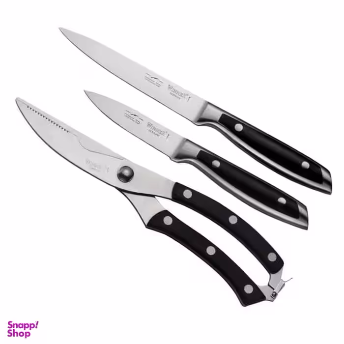 سرویس چاقو آشپزخانه 3 پارچه وینر مدل 120-2104