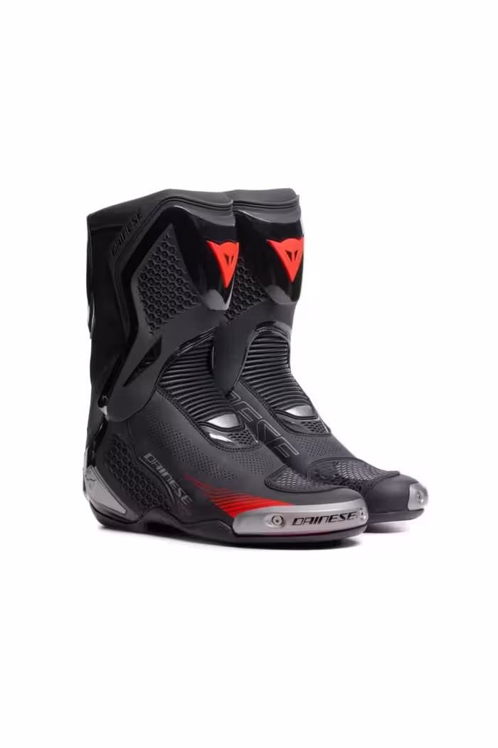 کفش و بوت موتورسیکلت گشتاور 4 پوتین گدازه قرمز سیاه Dainese
