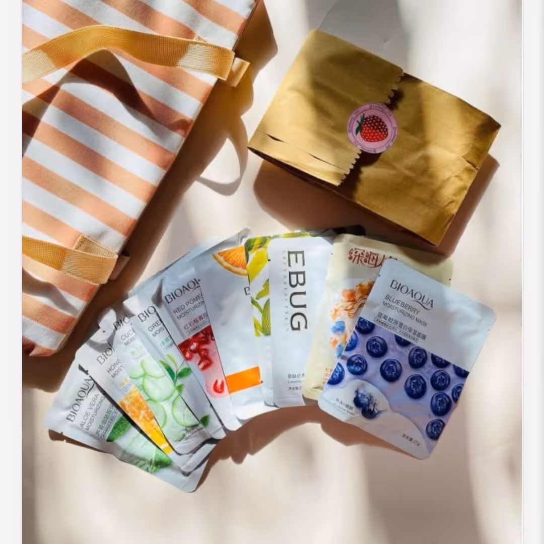 پک ماسک ورقه ای ده عددی رندوم تمامی ماسک ها اورجینال