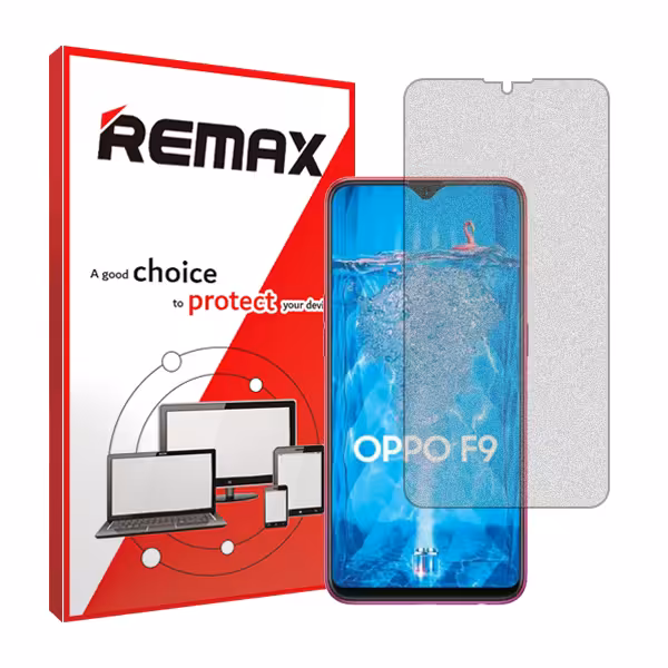 گلس اوپو F9 Pro مدل هیدروژلی مات برند ریمکس کد S
