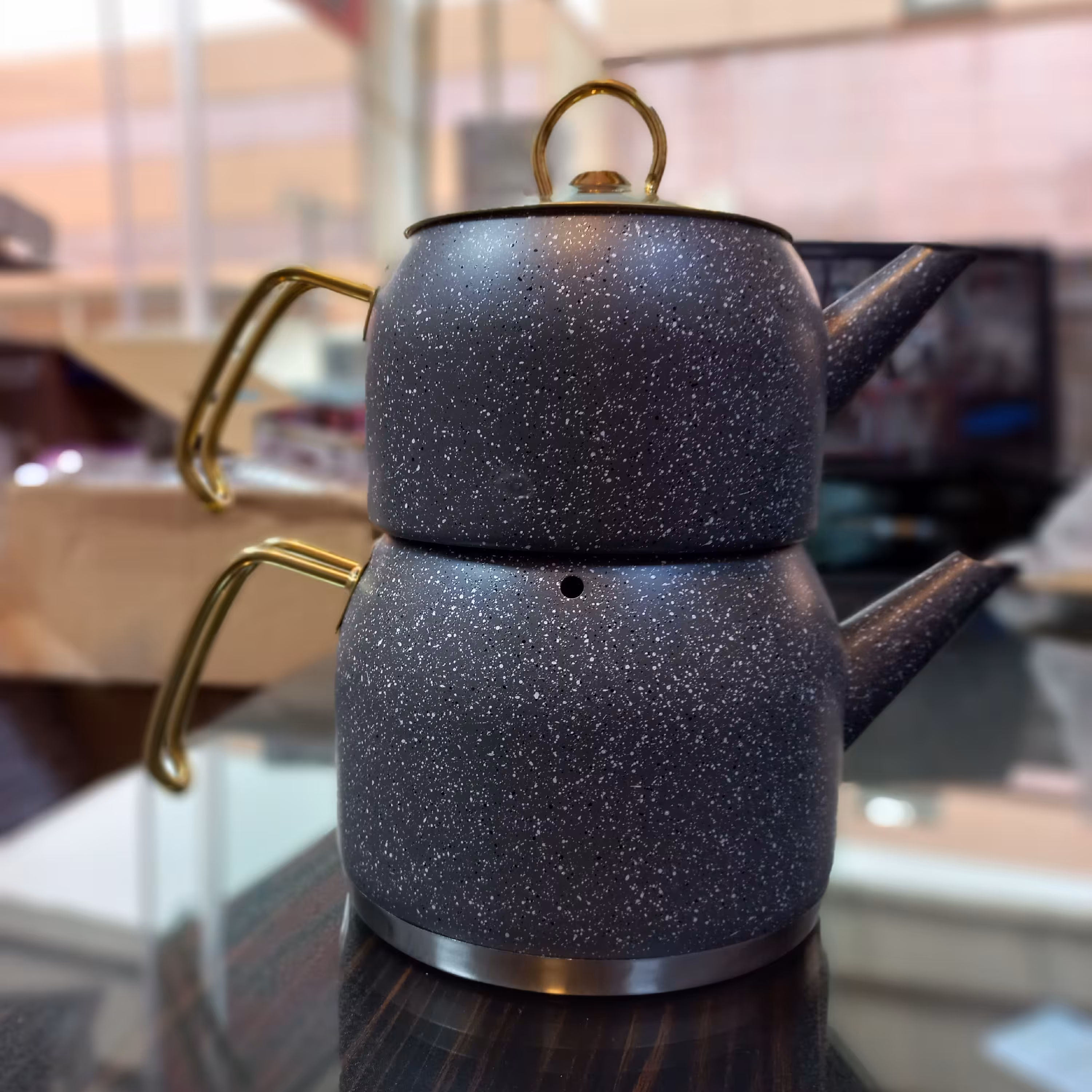 ست کتری و قوری گرانیتی کرکماز ترکیه