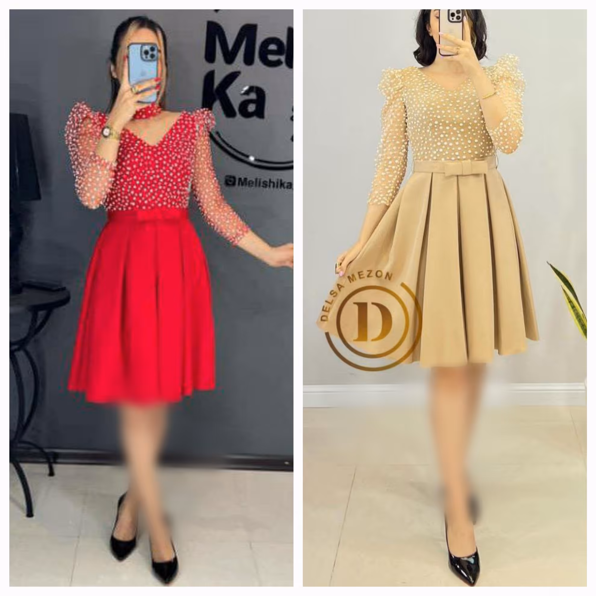 ماکسی مجلسی هستی کوتاه (38تا42)جنس بالاتنه  تور آدامسی و پایین تنه کرپ -ماکسی مجلسی-پیراهن مجلسی- لباس مجلسی- لباس 