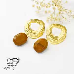 گوشواره ترک دست ساز کد 6453