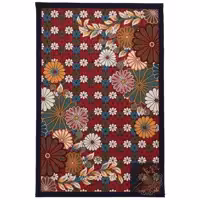 گلیم  ماشینی  مدل گلسان سایز (2در 3 شش متری) 6 رنگ با هزینه ارسال پس کرایه