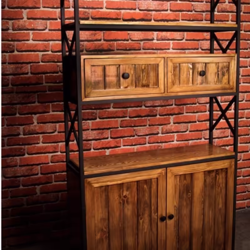 استند و قفسه  چوب  فلز ارسال رایگان 