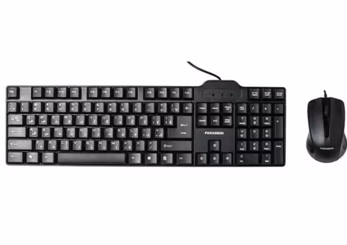 کیبورد و ماوس باسیم فراسو مدل اف سی ام 2280