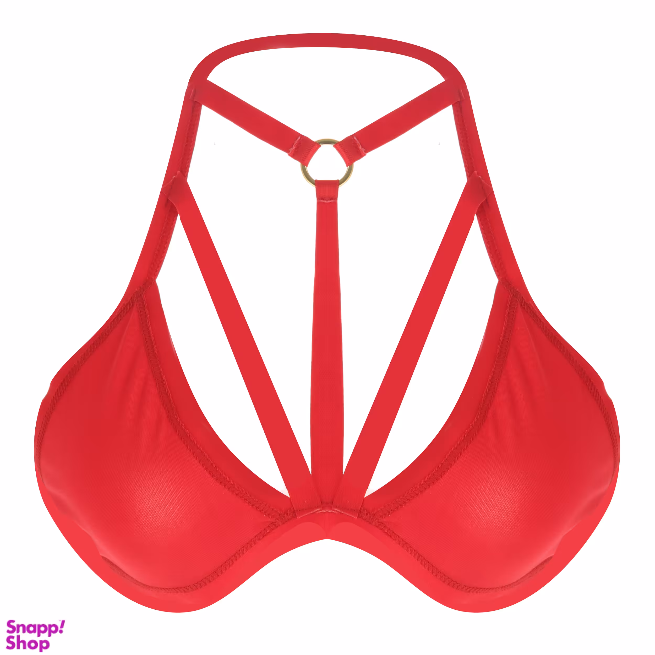 سوتین زنانه مدل فانتزی کد 5062 رنگ قرمز