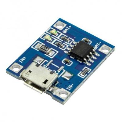 مجموعه 13 عددی ماژول شارژر باتری لیتیومی 1 آمپر TP4056 با ورودی Micro USB