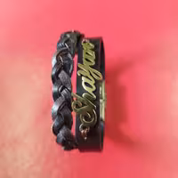 دستبند چرمی دولاین 