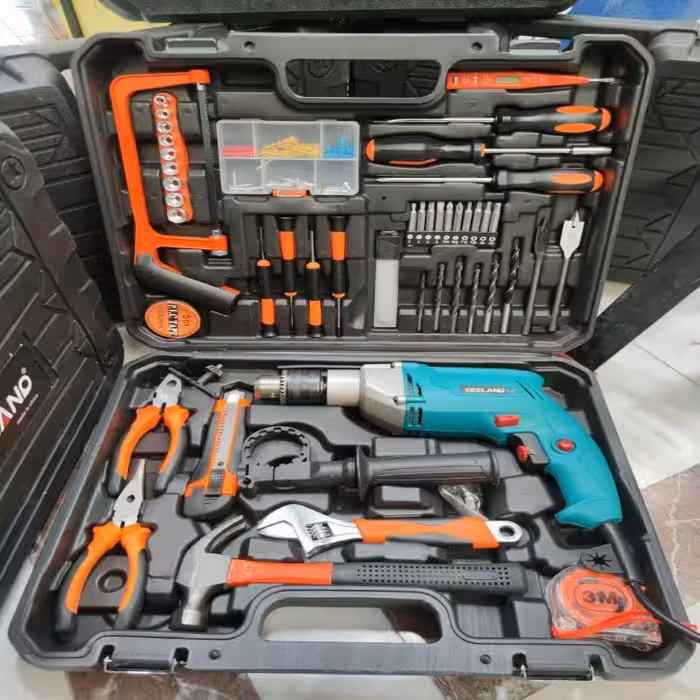 مجموعه ابزار  حرفه ای 100 عددی سیلند