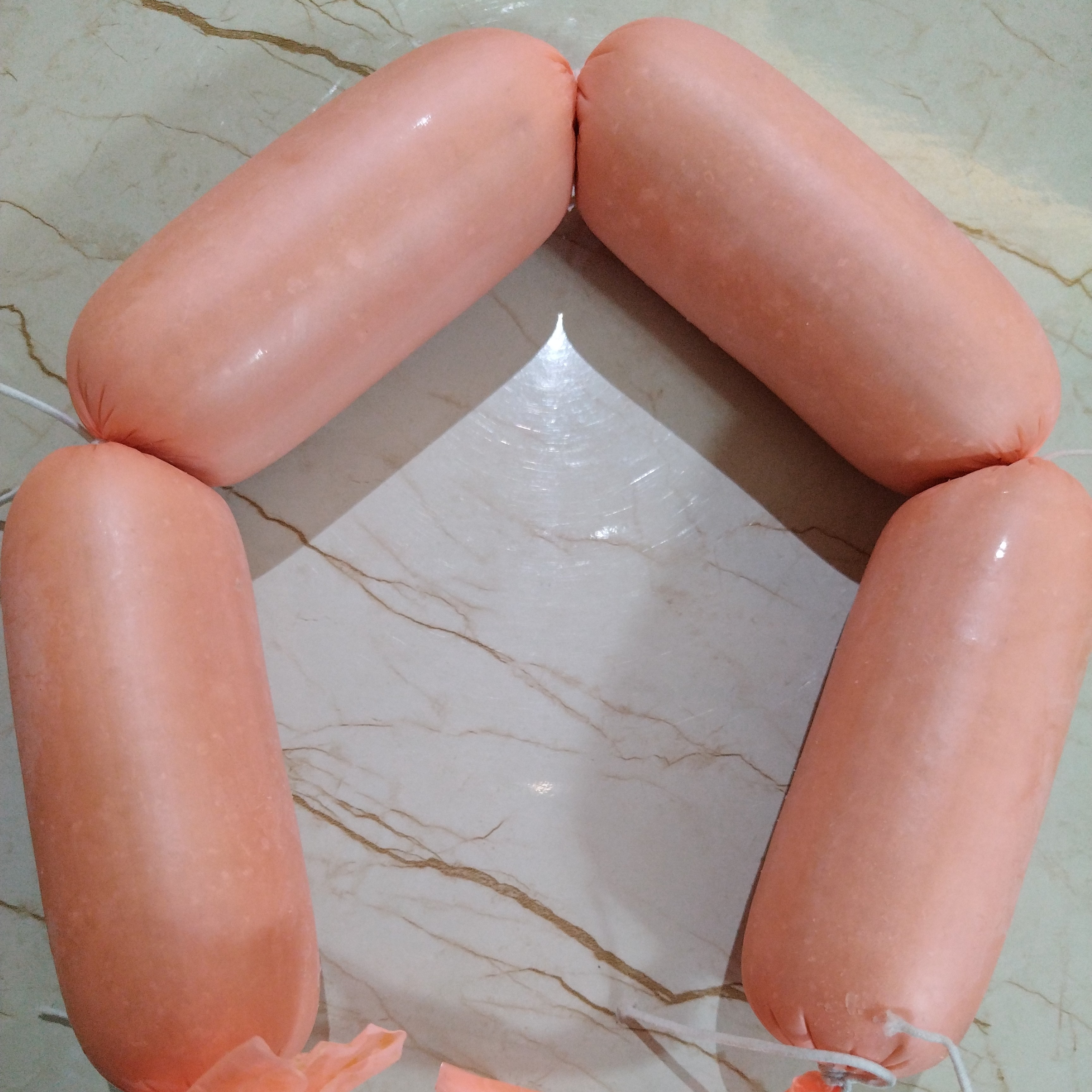 سوسیس خانگی مرغ