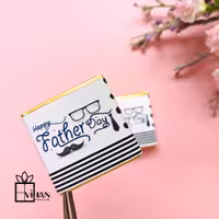 گیفت شکلات روز پدر 3 در 3 سانتیمتری