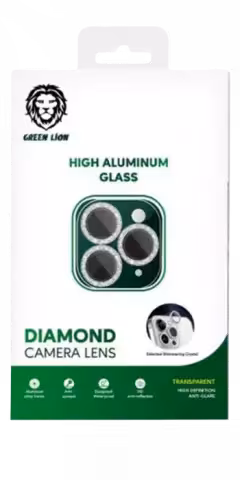 محافظ لنز دوربین Green Lion مدل Diamond مناسب برای iPhone 13 Pro / 13 Pro Max