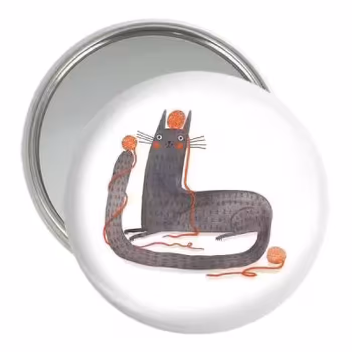 آینه جیبی خندالو مدل گربه کد 5223