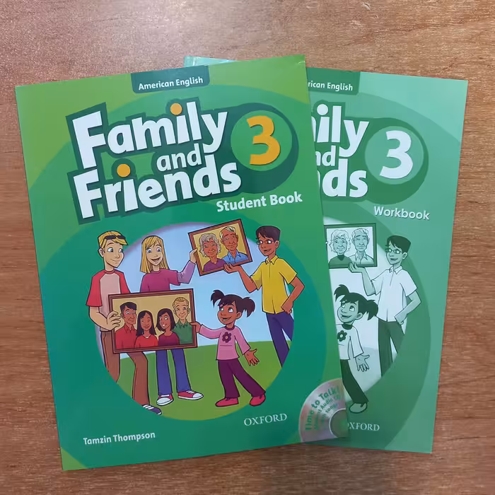 کتاب زبان فمیلی فرندز American Family and Friends 3 ویرایش اول به همراه کتاب کار