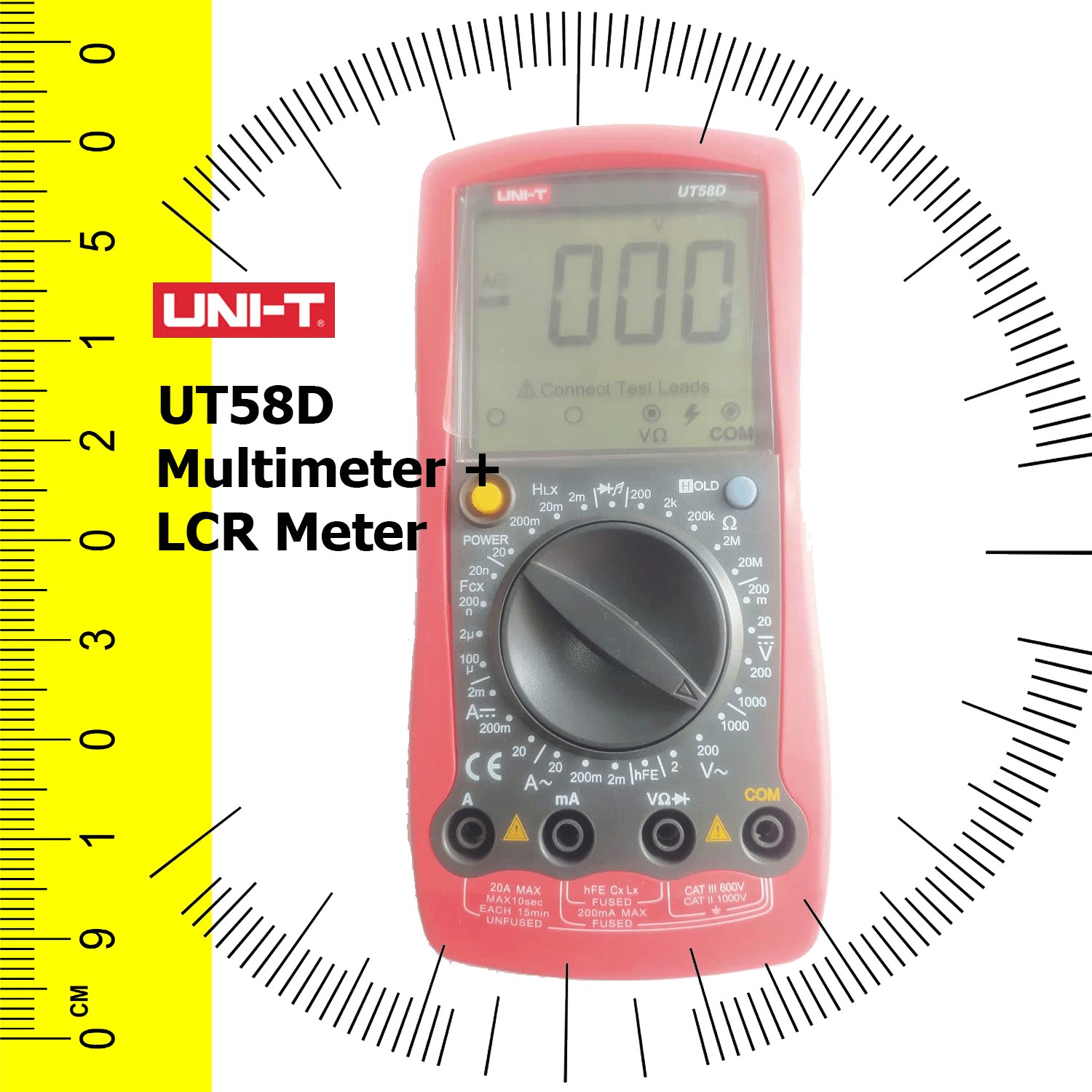 مولتی متر دیجیتال و lcr متر یونیتی UT58D