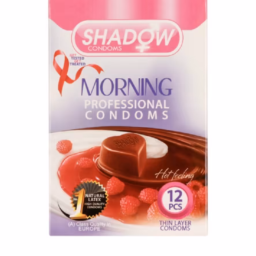 کاندوم شادو مدل Morning بسته 12 عددی