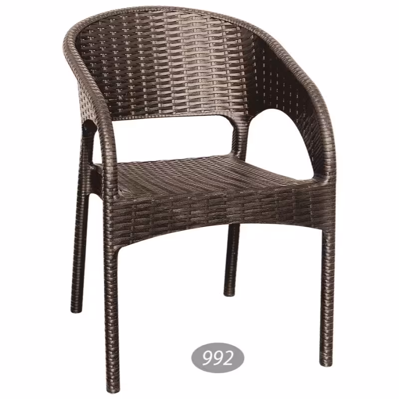 صندلی دسته دار حصیر بافت کد 992