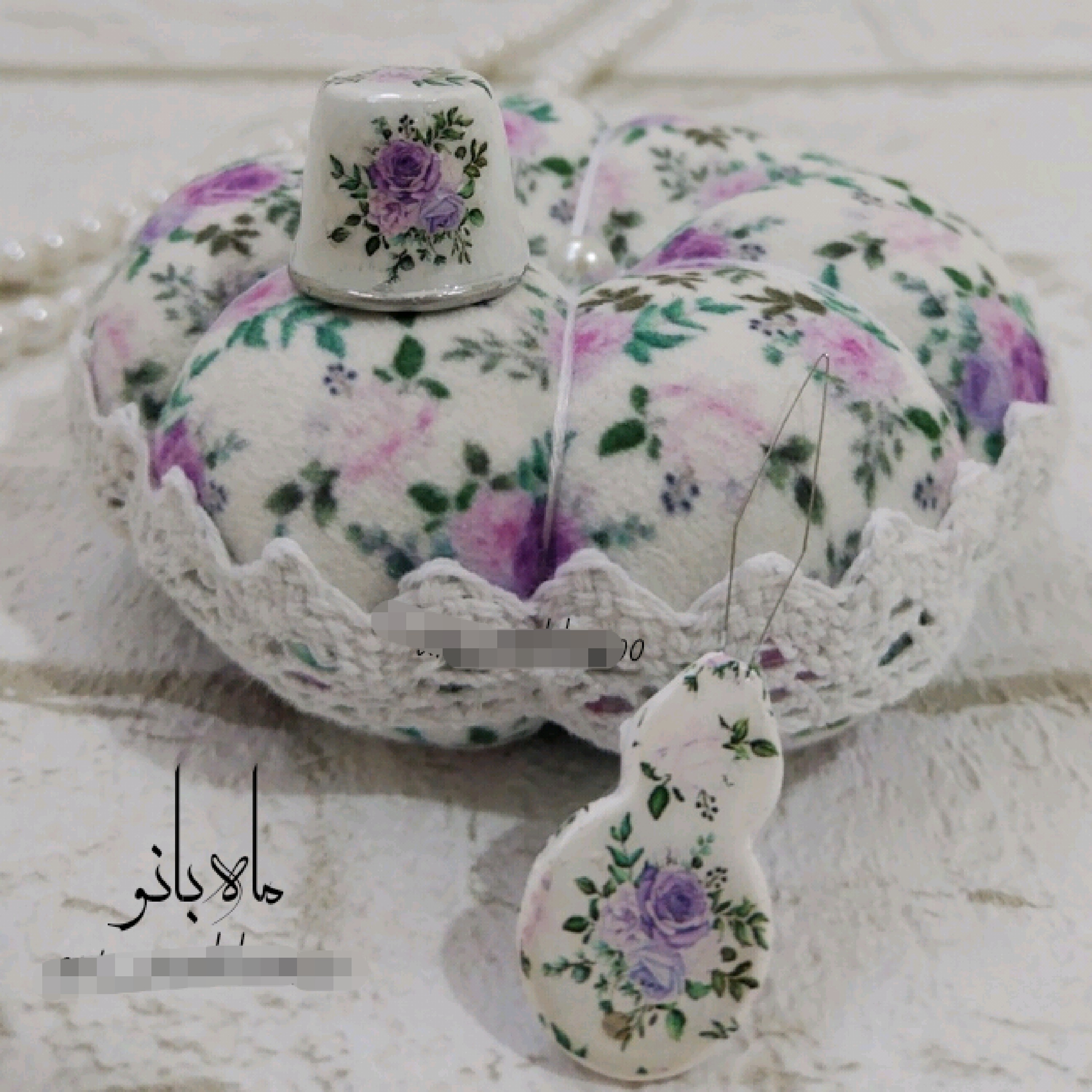 ست لوازم خیاطی رزینی(گلگلی) جنس عالی