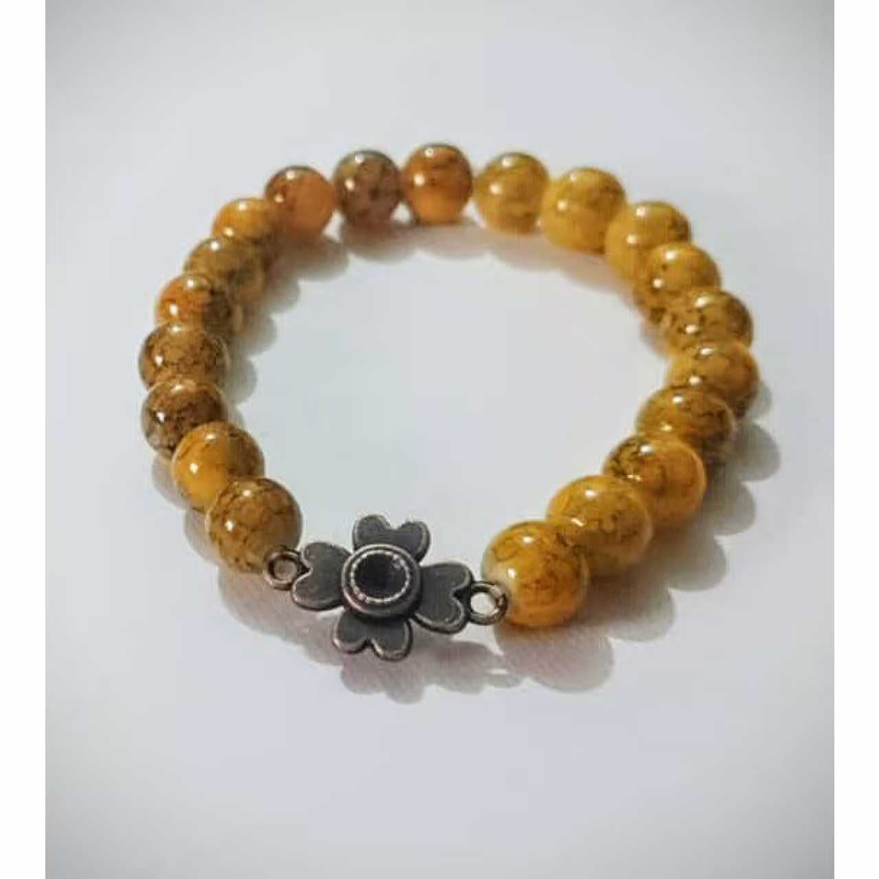 دستبند سنگی طرح مشجّر